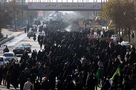 Shia Muslims observe Arbaeen in Iran
